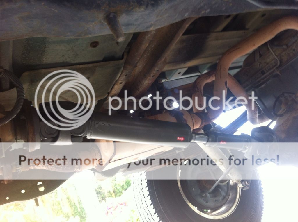 Which way does the front drive shaft go in? Bronco Forum Full Size